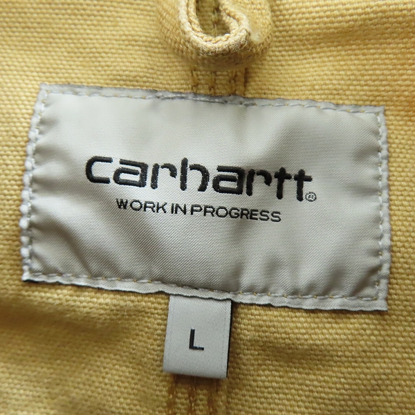 実際に弊社で買取させて頂いたCarhartt/カーハート WIP OG CHORE CHROMO COAT カバーオールジャケット Dusty H Brown I031390/Lの画像 2枚目