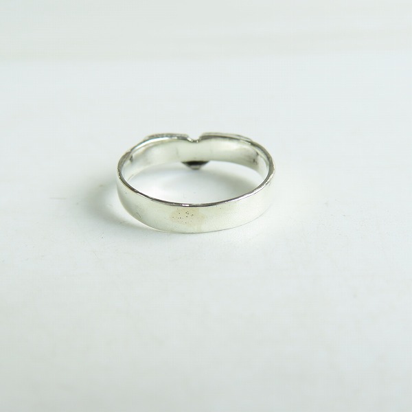 実際に弊社で買取させて頂いたALEX STREETER/アレックスストリーター SMALL HEART WING RING スモールハートウィングリング 8.5号の画像 4枚目
