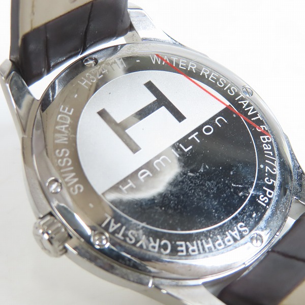 実際に弊社で買取させて頂いたHAMILTON/ハミルトン JAZZMASTER/ジャズマスター H32411555【動作未確認】の画像 3枚目