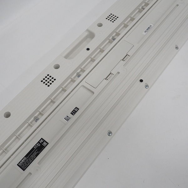 実際に弊社で買取させて頂いた★CASIO/カシオ Casiotone CT-S1 WE 電子キーボード カシオトーン ホワイト 61鍵盤 2021年製【動作確認済】の画像 5枚目