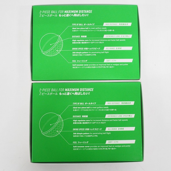 実際に弊社で買取させて頂いた【未使用】HONMA/ホンマ D1 DYNAMIC DISTANCE ゴルフボール オレンジ 2ダース の画像 3枚目