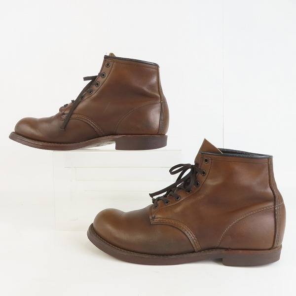 実際に弊社で買取させて頂いたRED WING/レッドウィング BLACKSMITH/ブラックスミス レースアップブーツ 9161/US10の画像 3枚目