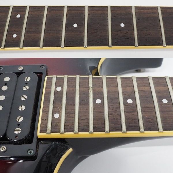 実際に弊社で買取させて頂いた★【弦無し】YAMAHA/ヤマハ YSG-II WR ダブルカッタウェイ エレキギター 日本製 ソフトケース付の画像 3枚目