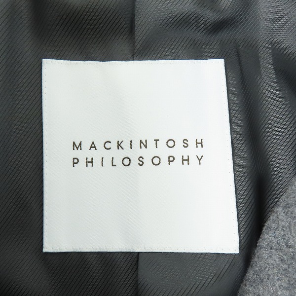 実際に弊社で買取させて頂いたMACKINTOSH PHILOSOPHY/マッキントッシュフィロソフィー コート H1C65-824-07/40の画像 2枚目