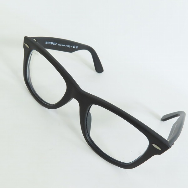 実際に弊社で買取させて頂いたRay-Ban/レイバン WAYFARER/ウェイファーラー メガネフレーム RB2140-F 901-S