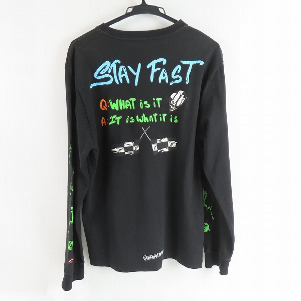 実際に弊社で買取させて頂いたCHROME HEARTS×MATTY BOY/クロムハーツ×マッティボーイ 21AW Sex Records It Is What It Is ロングスリーブカットソー/Lの画像 1枚目