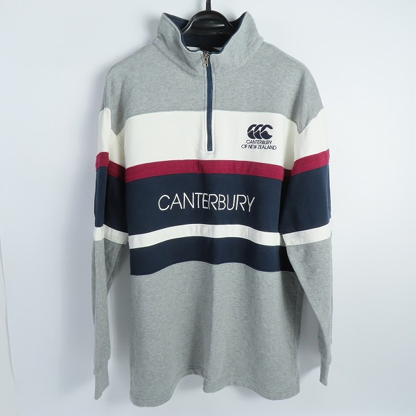 実際に弊社で買取させて頂いたCANTERBURY/カンタベリー ハーフジップ スウェット RA-48581/3L