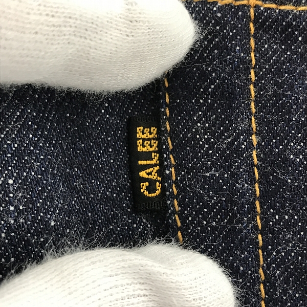 実際に弊社で買取させて頂いたCALEE/キャリー VINTAGE REPRODUCTWIDE DENIM PANTS デニムパンツ CL-23AW008SP 30の画像 3枚目