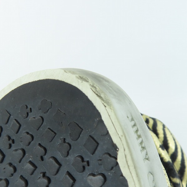 実際に弊社で買取させて頂いたJIMMY CHOO/ジミーチュウ 総柄 ハイカット スニーカー/40の画像 8枚目