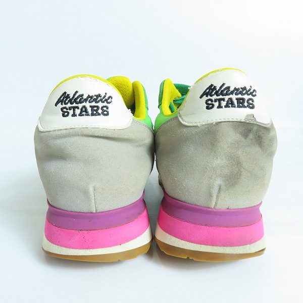 実際に弊社で買取させて頂いたATLANTIC STARS/アトランティックスターズ VEGA/ベガ スニーカー グリーン VGV-PR-MBFF/44の画像 1枚目
