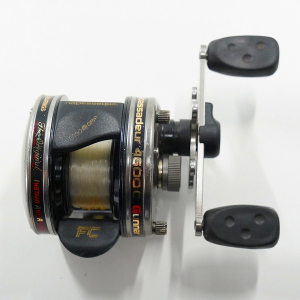 実際に弊社で買取させて頂いたAbuGarcia/アブガルシア ambassador 4600C Gunnar アンバサダー 右ハンドル ベイトリールの画像 5枚目