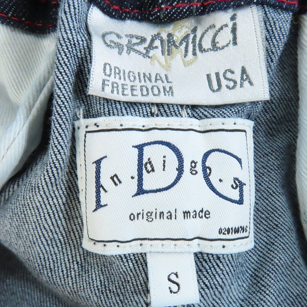 実際に弊社で買取させて頂いた【未使用】GRAMICCI×IDG/グラミチ×インディゴス Ciaopanic ストレッチ スリム ナローパンツ CP16A0030010100/Sの画像 2枚目