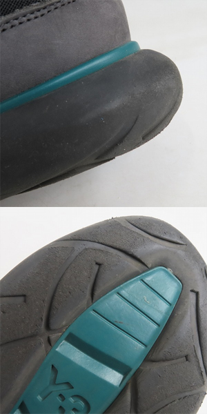 実際に弊社で買取させて頂いたY-3/ワイスリー ヨウジヤマモト×アディダス QASA HIGH/カーサ ハイ スニーカー BB4735/27の画像 6枚目