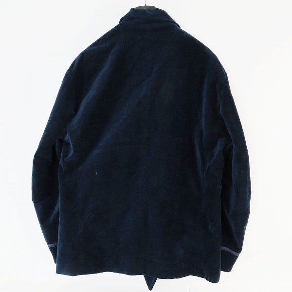 実際に弊社で買取させて頂いたHARE/ハレ ベロア テーラードジャケット HA030077TO/Sの画像 1枚目