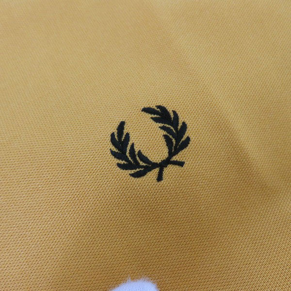 実際に弊社で買取させて頂いた【未使用】FRED PERRY/フレッドペリー TAPED TRACK JACKET/トラックジャケット イエロー J6231 Mの画像 6枚目