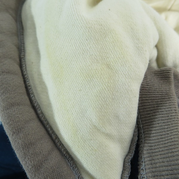 実際に弊社で買取させて頂いたTHE REAL McCOY'S/ザ リアルマッコイズ BALL PARK/JOE McCOY/ジョーマッコイ フード後付けデザイン パーカー/36の画像 5枚目