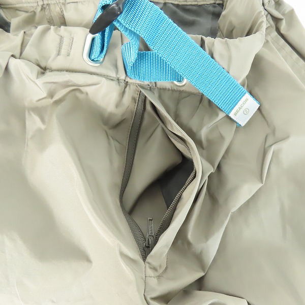 実際に弊社で買取させて頂いたkolor/カラー BEACON ポリエステル パンツ 無地 19SBM-P09137/2の画像 3枚目