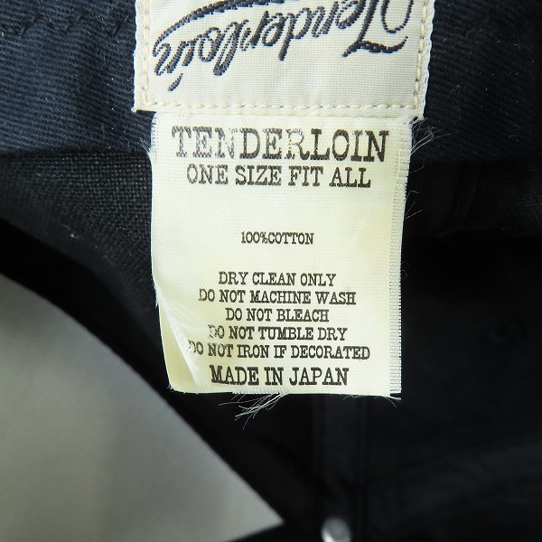 実際に弊社で買取させて頂いたTENDERLOIN/テンダーロイン ORIGINALワッペン キャップ/ONE SIZEの画像 7枚目