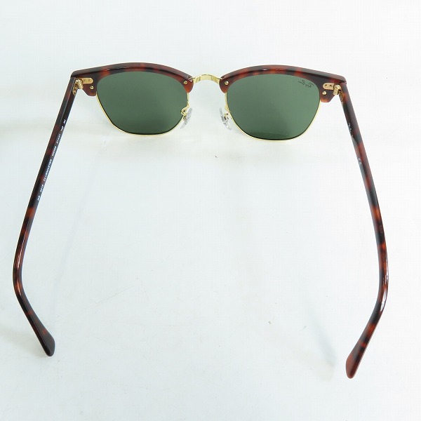 実際に弊社で買取させて頂いたRay-Ban/レイバン CLUB MASTER/クラブマスター サングラス/アイウェア RB3016 W0366の画像 3枚目