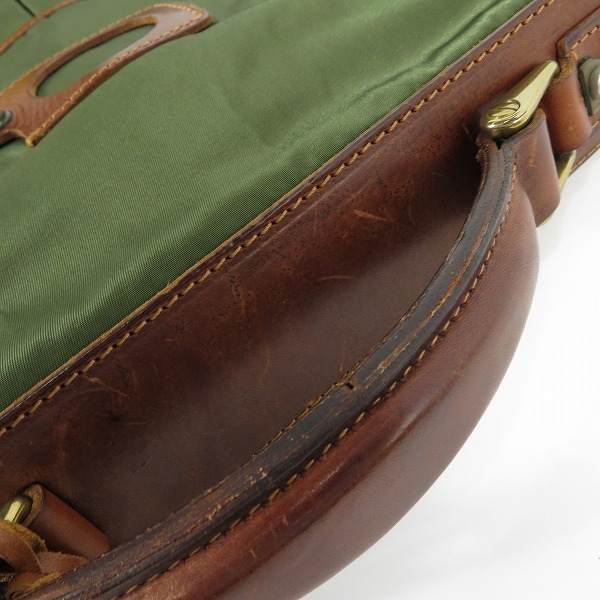 実際に弊社で買取させて頂いたFelisi/フェリージ UNITED ARROWS 別注 レザー×ナイロン ブリーフケース/ビジネスバッグ 1908の画像 6枚目