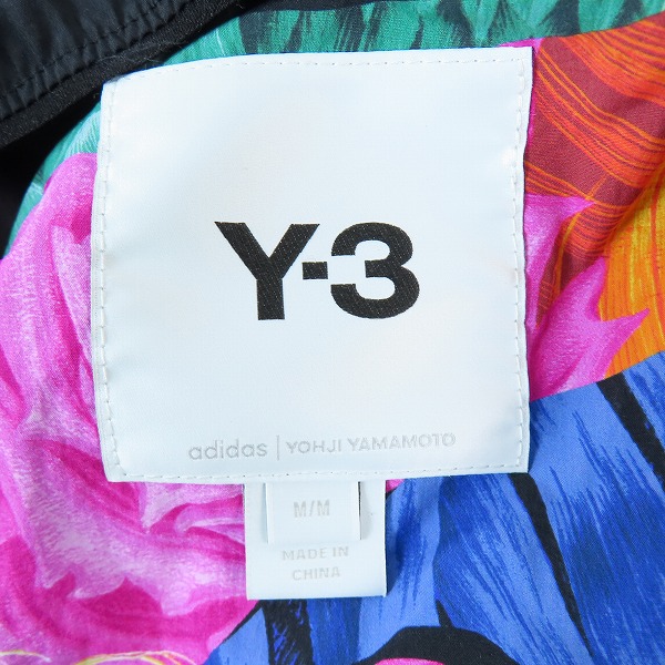 実際に弊社で買取させて頂いた【未使用】Y-3/ワイスリー 22SS フラワープリントウィンドブレーカー HG8851-APPS22/Mの画像 3枚目
