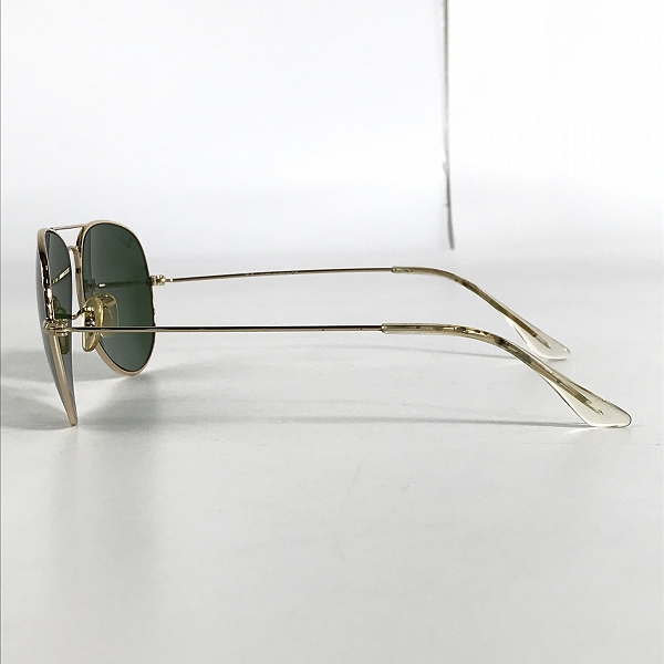 実際に弊社で買取させて頂いたRay-Ban/レイバン AVIATOR アビエーター/LARGE METAL ティアドロップ サングラス/アイウェア RB3025の画像 2枚目