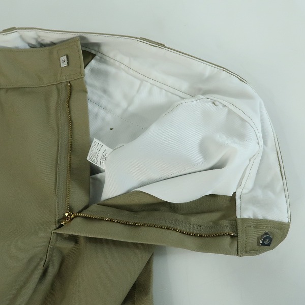 実際に弊社で買取させて頂いたRon Herman ×Dickies/ロンハーマン×ディッキーズ ストレッチ ツイル ストレート ワーク チノパンツ 211M40RH03/36の画像 5枚目
