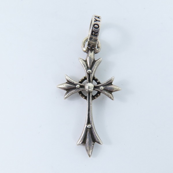 実際に弊社で買取させて頂いた【ギャラ付き】ROCK'N ROYAL/ロックンロイヤル ROYAL ORDER/ロイヤルオーダー クロス ペンダントの画像 1枚目
