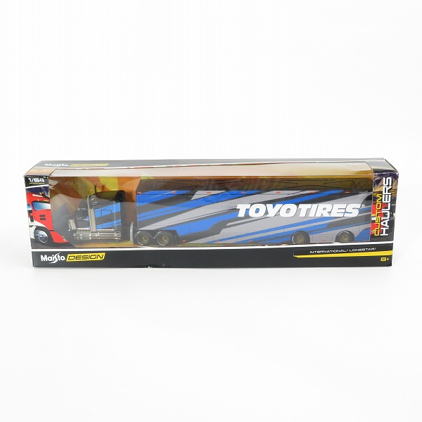 実際に弊社で買取させて頂いたMaisto/マイスト 1/64 International Lone Star/インターナショナル ローンスター カスタムハウラー トーヨータイヤ ミニカー