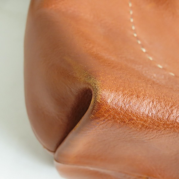 実際に弊社で買取させて頂いたgenten/ゲンテン レザー ショルダーバッグの画像 9枚目