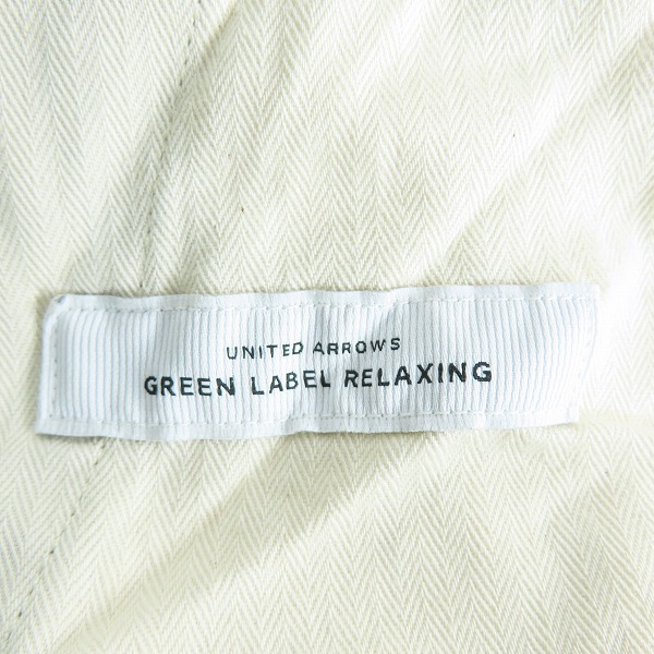 実際に弊社で買取させて頂いた【未使用】UNITED ARROWS green label relaxing/ユナイテッドアローズ グリーンレーベルリラクシング アーバンスリムパンツ Mの画像 3枚目