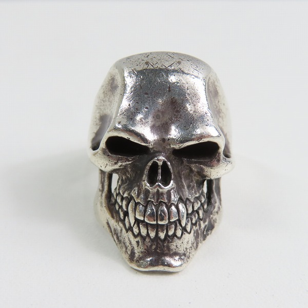 実際に弊社で買取させて頂いたCRAZY PIG/クレイジーピッグ サイコキラースカルリング/20-20.5号の画像 1枚目