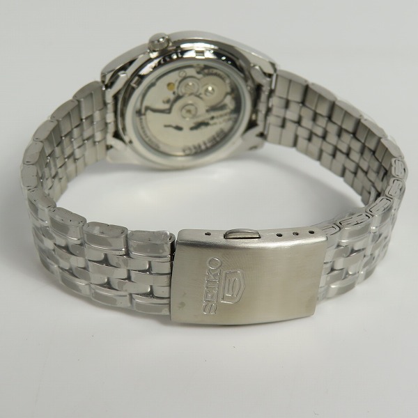 実際に弊社で買取させて頂いたSEIKO/セイコー 5/ファイブ AUTOMATIC 21JEWELS 自動巻き 腕時計 7S26-01V0の画像 2枚目