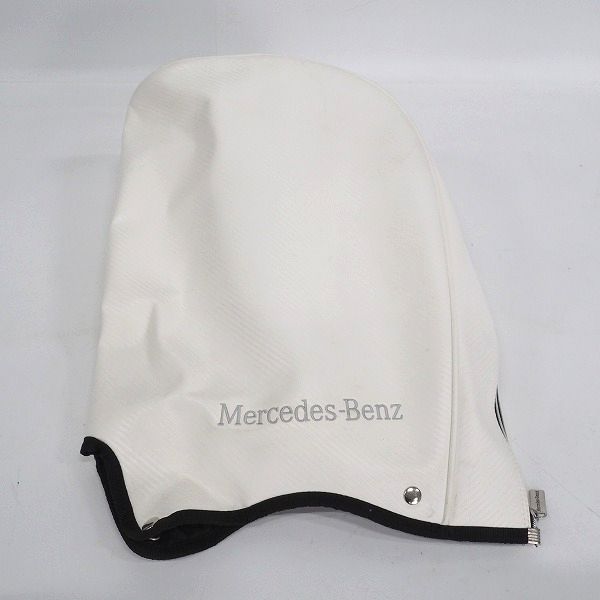 実際に弊社で買取させて頂いたMercedes-Benz × Titleist/メルセデスベンツ x タイトリスト ZMBCB51 ゴルフ 5分割キャディバッグ ホワイトの画像 9枚目