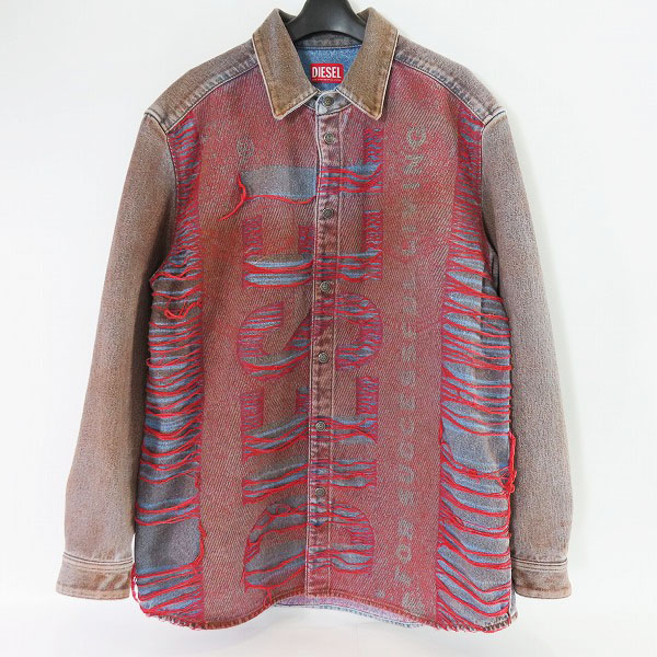 実際に弊社で買取させて頂いたDIESEL/ディーゼル デニムシャツ D-SIMPLY-OVER-S/M