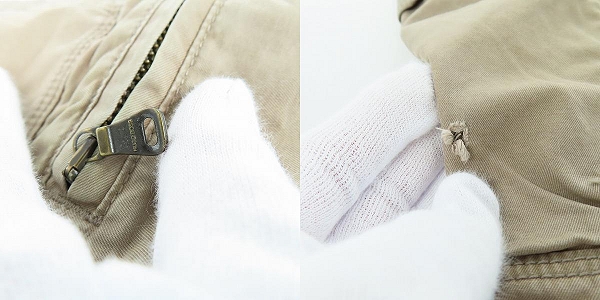 実際に弊社で買取させて頂いたHUGO BOSS/ヒューゴボス COMFORT FIT カーゴパンツ/US42Rの画像 8枚目