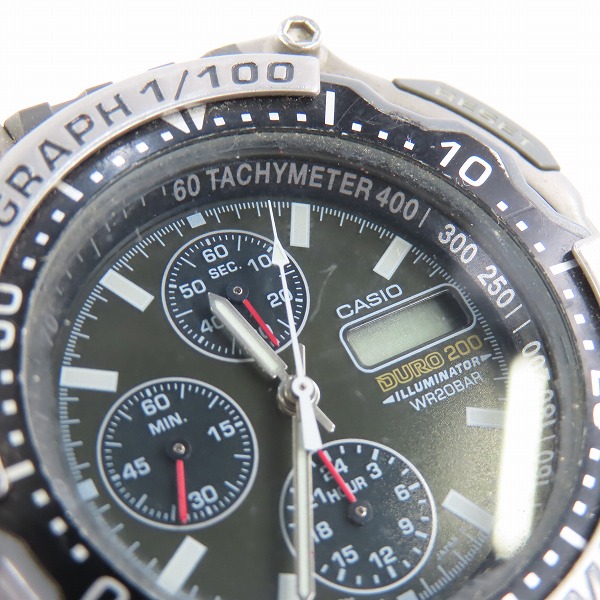 実際に弊社で買取させて頂いたCASIO/カシオ DURO 200 デューロ 腕時計 DRO-212【動作未確認】の画像 7枚目
