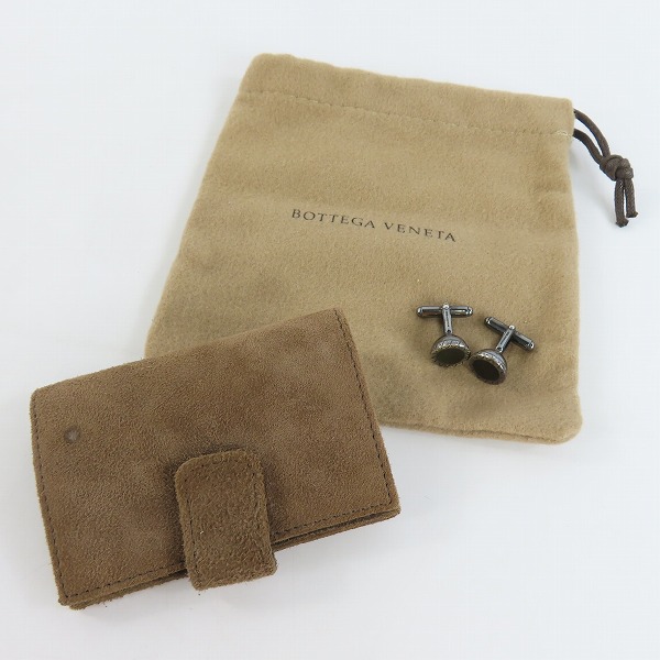 実際に弊社で買取させて頂いたBOTTEGA VENETA/ボッテガヴェネタ AG925 カフス/カフリンクスの画像 6枚目