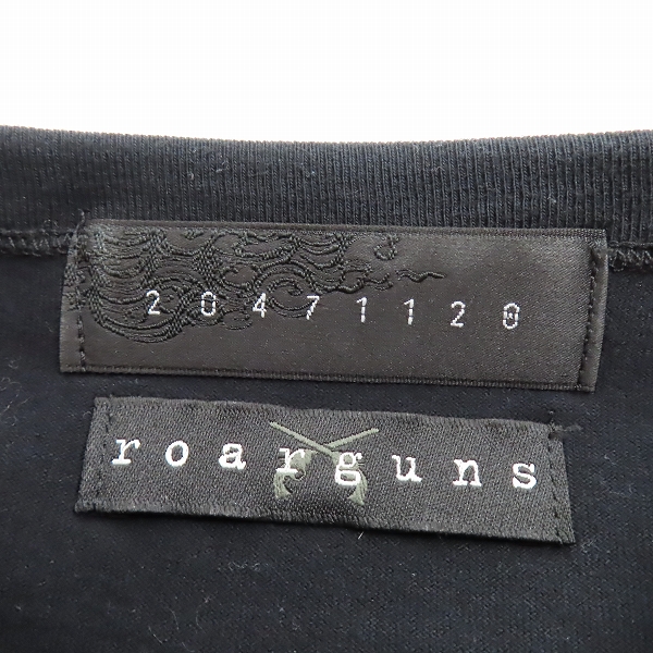 実際に弊社で買取させて頂いたroarguns/ロアーガンズ×20471120 ヒョーマくん Tシャツ 20SGT-RF2A/Lの画像 2枚目