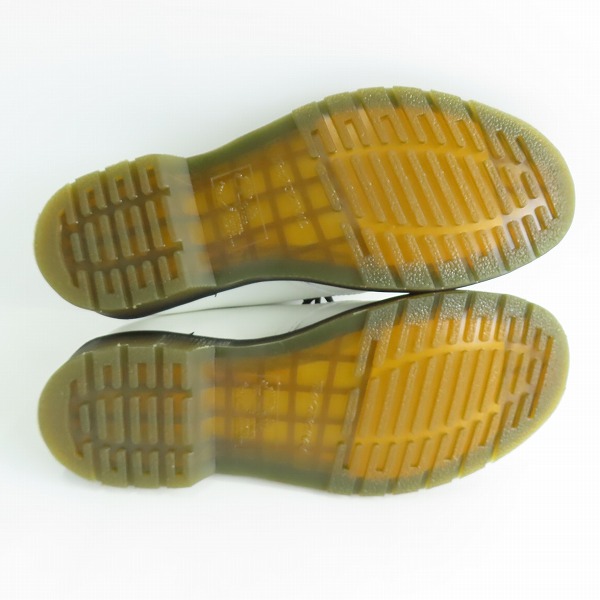 実際に弊社で買取させて頂いたDr.Martens/ドクターマーチン 3EYE BOOTS/3ホール シューズ ホワイト 1461/UK7の画像 2枚目