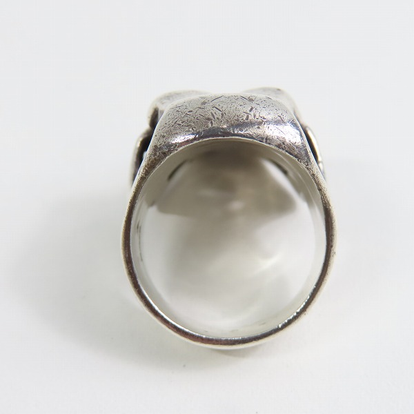 実際に弊社で買取させて頂いたCRAZY PIG/クレイジーピッグ サイコキラースカルリング/20-20.5号の画像 5枚目