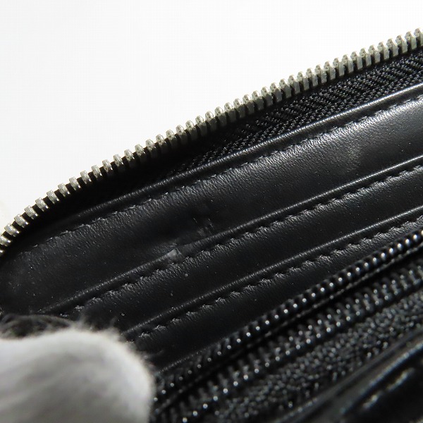 実際に弊社で買取させて頂いたEMPORIO ARMANI/エンポリオアルマーニ ロゴ総柄 ラウンドジップ長財布の画像 8枚目