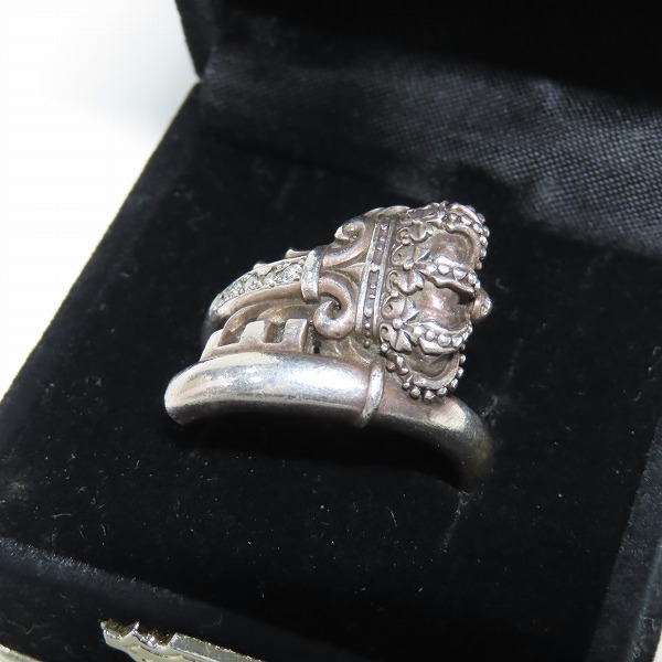 実際に弊社で買取させて頂いたJUSTIN DAVIS/ジャスティンデイビス Wrapture Ring/SRJ563/21号