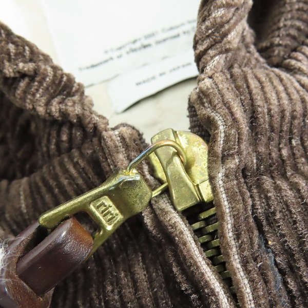 実際に弊社で買取させて頂いたvisvim/ヴィズヴィム PALMITO SHAWL COLLAR JKT ショールカラー コーデュロイ ジャケット 0113205013021/1の画像 6枚目