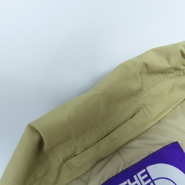 実際に弊社で買取させて頂いたTHE NORTH FACE/ノースフェイス PURPLE LABEL BEAMS別注 ステンカラーコート NP2918N/Lの画像 6枚目