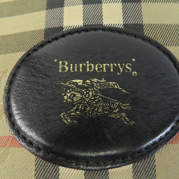 実際に弊社で買取させて頂いたBurberrys/バーバリーズ ノバチェック ショルダーバッグの画像 4枚目