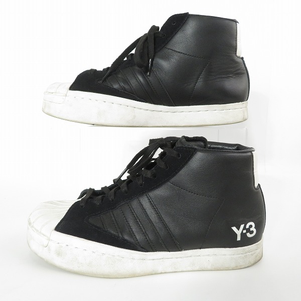実際に弊社で買取させて頂いたY-3/ワイスリー YOHJI PRO ハイカットスニーカー H02576/25の画像 3枚目