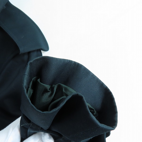 実際に弊社で買取させて頂いたLAD MUSICIAN/ラッドミュージシャン 21SS ダブル ショートトレンチコート 2111-355/42の画像 8枚目