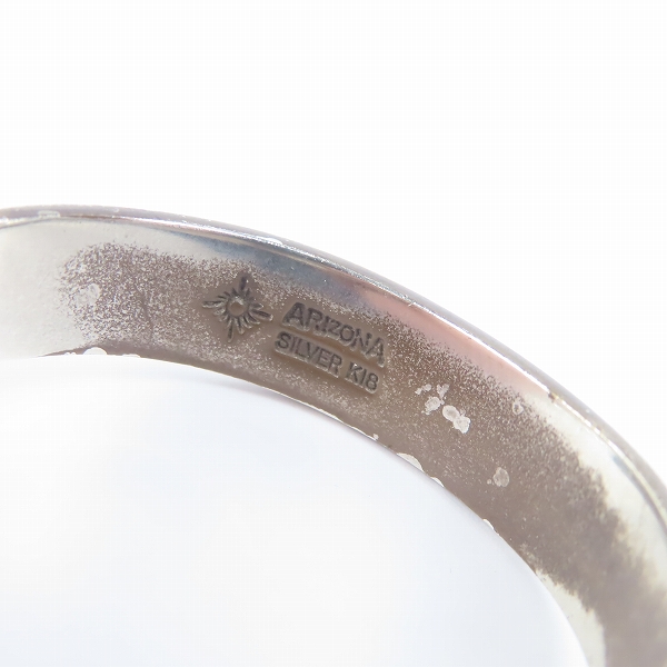 実際に弊社で買取させて頂いたARIZONA FREEDOM/アリゾナフリーダム K18 太陽神 バングルの画像 6枚目