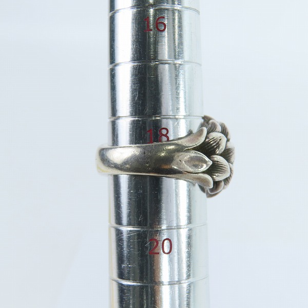 実際に弊社で買取させて頂いたBloodyMary/ブラッディマリー Sea of trees Envy/エンヴィー リング 18.5-19号の画像 8枚目